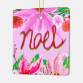 Kerstval - Noel Keramisch Ornament (Links)