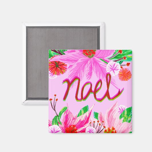 Kerstval - Noel Magneet (Voorkant / Achterkant)