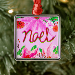 Kerstval - Noel Metalen Ornament