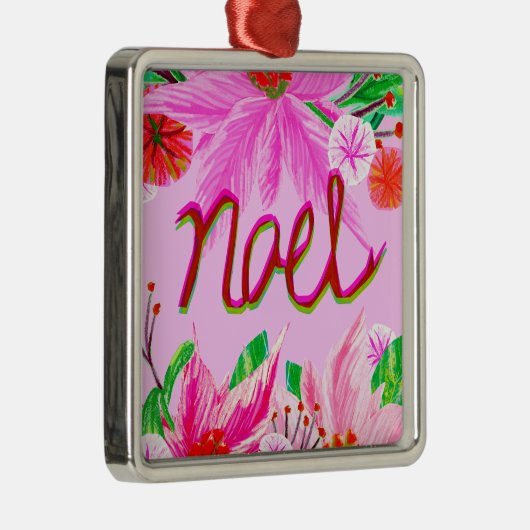 Kerstval - Noel Metalen Ornament (Rechts)