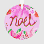 Kerstval - Noel Ornament (achterkant)