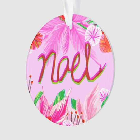 Kerstval - Noel Ornament (voorkant)