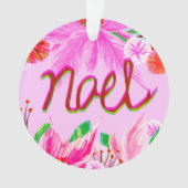 Kerstval - Noel Ornament (voorkant)