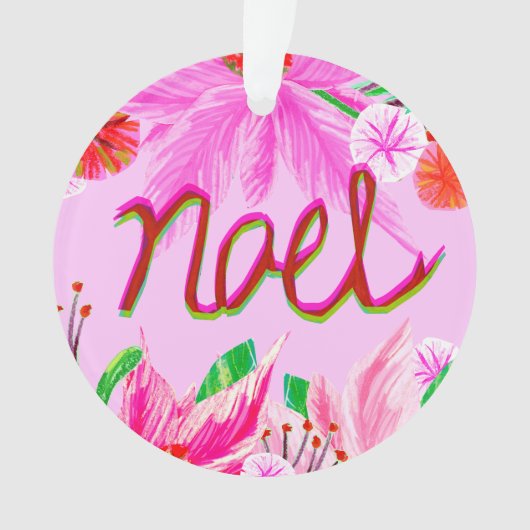 Kerstval - Noel Ornament (voorkant)