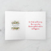 KERSTVAREN BESSEN KERSTMIS KAART (Binnen)