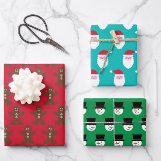 Kerstvariëteit Inpakpapier Vel