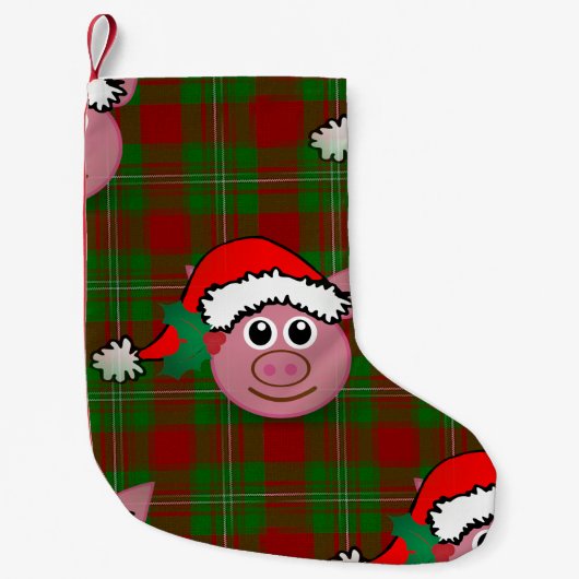 Kerstvarken Kerstkous Kleine Kerstsok (Voorkant)