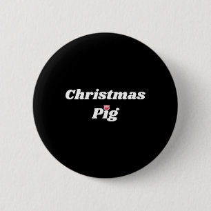 Kerstvarken - Varkens- en biggengeschenken voor ma Ronde Button 5,7 Cm