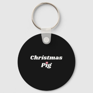 Kerstvarken - Varkens- en biggetjes cadeaus voor m Sleutelhanger