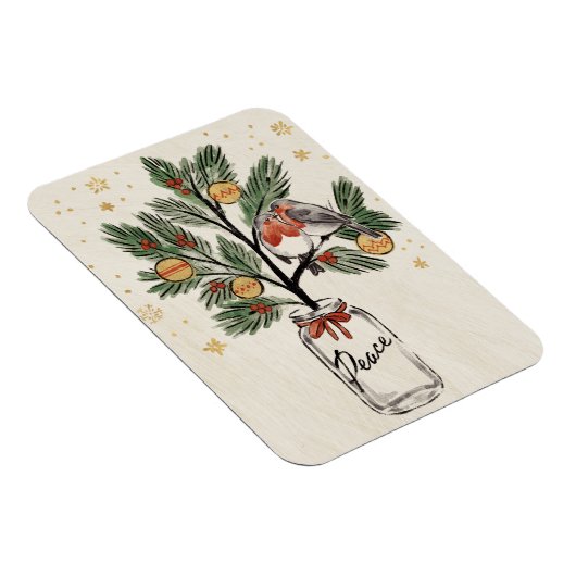 Kerstveer Vrede Magneet (Rechterzijde)