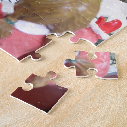 Kerstvenster Legpuzzel (Zijkant)