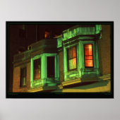 Kerstvenster Poster (Voorkant)