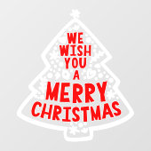 Kerstvenster Raamsticker (Vel)