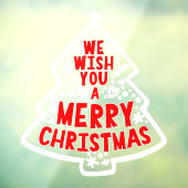 Kerstvenster Raamsticker (Vel 3)