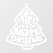 Kerstvenster Raamsticker (Vel)