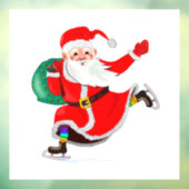 Kerstvenster Sinterklaas met cadeautjes Raamsticker (Vel 3)