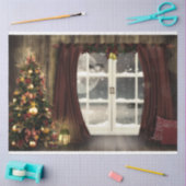 Kerstvenster Sinterklappapier Tissuepapier (Craft)