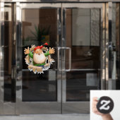 kerstvensterdecor voor kerstkerstkerstmis raamsticker (Kantoordeur)