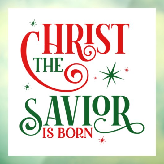 kerstvensterkoeling raamsticker (Vel 3)