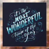 kerstvensterkoeling raamsticker (Vel 2)