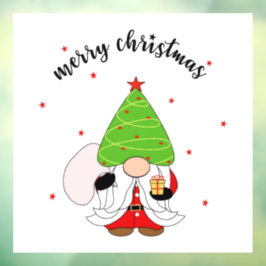 kerstvensterkoeling raamsticker