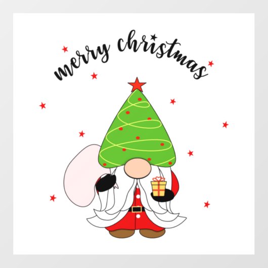 kerstvensterkoeling raamsticker (Vel)