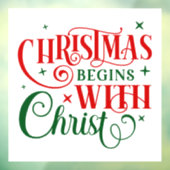 kerstvensterkoeling raamsticker (Vel 3)