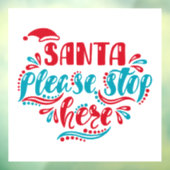 kerstvensterkoeling raamsticker (Vel 3)