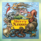 kerstvensterkoeling raamsticker (Vel 3)