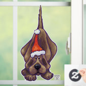 Kerstvensterkoeling voor dieren raamsticker (Huis)