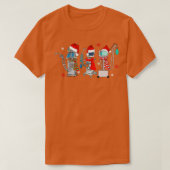 Kerstventilatie RT RT Respiratoire Therapie T-shirt (Design voorkant)