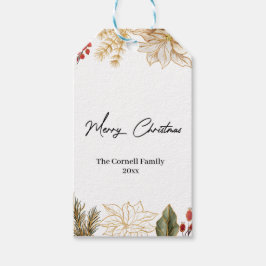 kerstventilator cadeaulabel