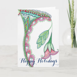 kerstventilator feestdagen kaart