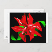 kerstventilator  feestdagenkaart (Voorkant / Achterkant)