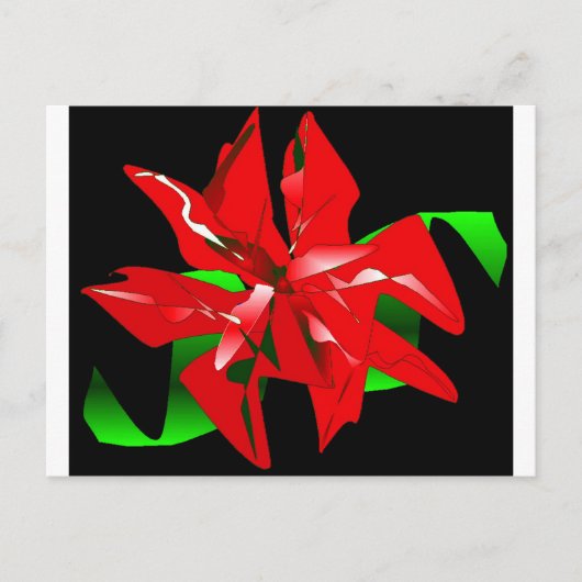 kerstventilator  feestdagenkaart (Voorkant)