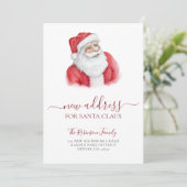 Kerstverandering in het reizen naar de feestdag aankondiging (Staand voorkant)