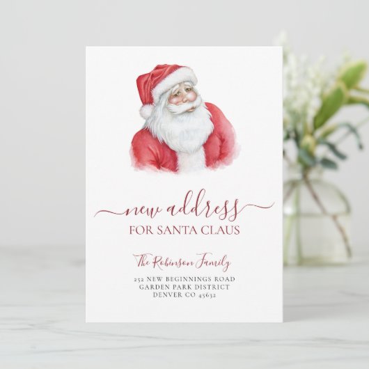 Kerstverandering in het reizen naar de feestdag aankondiging (Staand voorkant)