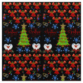 kerstverbinding stof (Close Up)