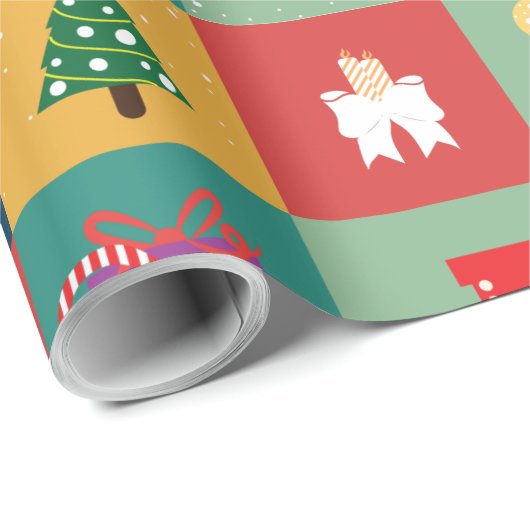 Kerstverblindingspapier Cadeaupapier (Rol Hoek)