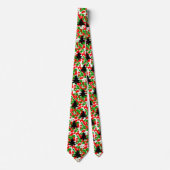 Kerstverf Splatter Stropdas (Voorkant)