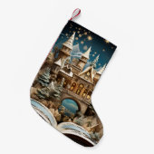 Kerstverhaal Castle Pop-Up Wonderland Kleine Kerstsok (Voorkant (Hangend))