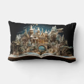 Kerstverhaal Castle Pop-Up Wonderland Kussen (Achterkant)