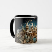 Kerstverhaal Castle Pop-Up Wonderland Mok (Voorkant links)