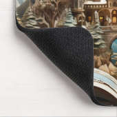 Kerstverhaal Castle Pop-Up Wonderland Muismat (Hoek)