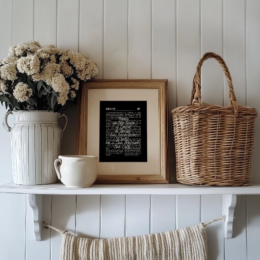 Kerstverhaal kerststal muur print