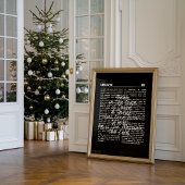 Kerstverhaal kerststal muur print