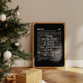 Kerstverhaal kerststal muur print
