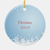 Kerstverhaal Luke 2 Christelijk  Keramisch Ornament (Achterkant)