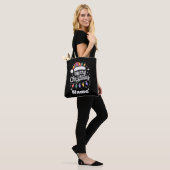 Kerstverlichte kerstmuts Persoonlijk Cadeaupakket Tote Bag (Op model)