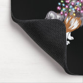 Kerstverlichting Australian Shepherd Dog Schattige Muismat (Hoek)